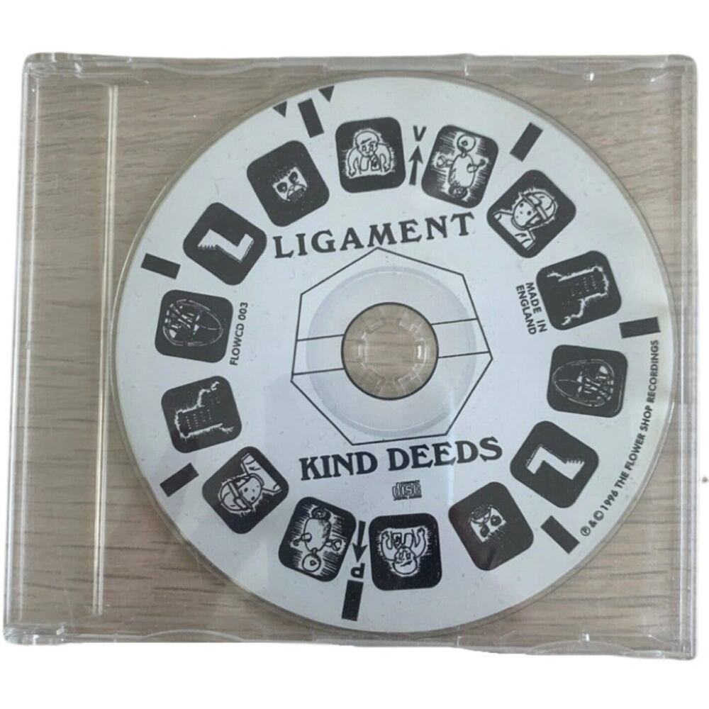Ligament Kind Deeds 1996 CD No Booklet Disc Only Very Good Plus UK Import Indie
